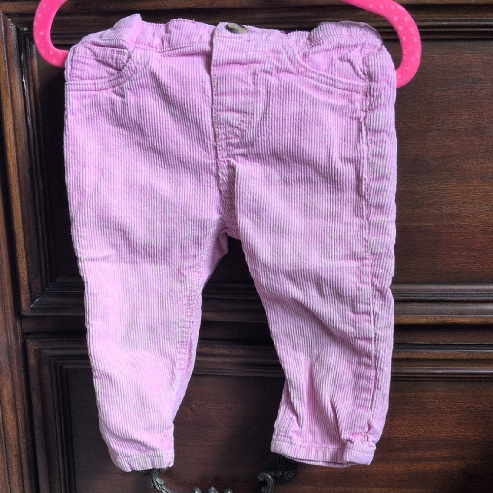 H&M Pink Casual Bottoms with Straight Cut